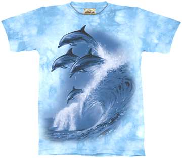 Dolphin Shirt Waves