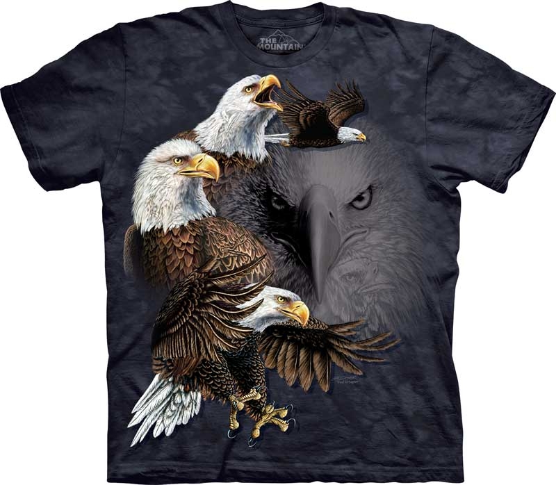 wolf eagle shirt