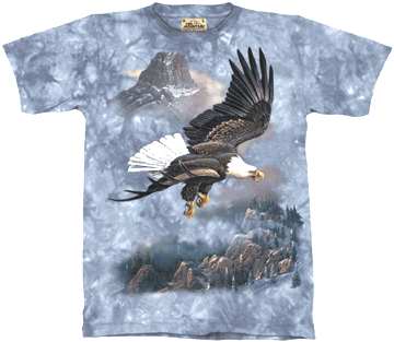 Bald Eagle Flying Shirt