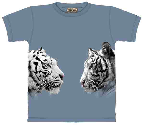 White Bengal Tiger Shirt