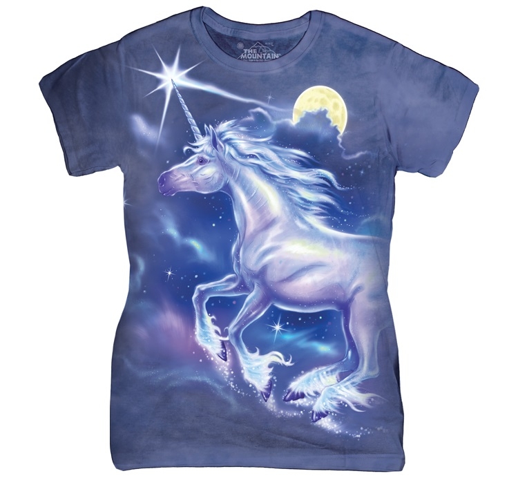 Unicorn Star Ladies Tee Shirt Unicorn Star Ladies Tee Shirt
