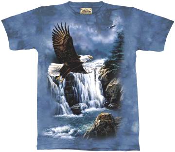Camicia Uomo LAOLIUSN Aquila Calva – Manica Corta – Stampa Animal – Regalo Patriota