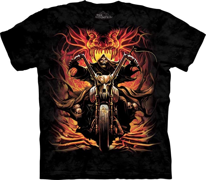Grim Reaper Motorcycle Shirt