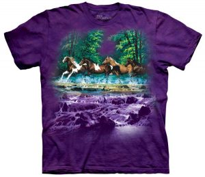 Spring Creek Run Horse Shirt
