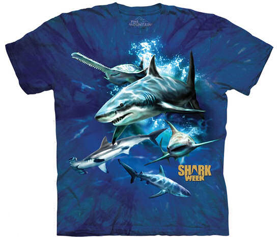 Shark Week Collage Shirt