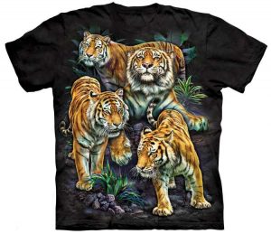 Bengal Tiger Collage Shirt