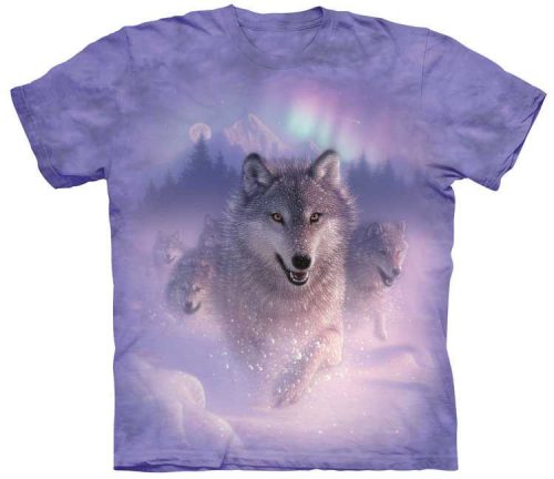 Northern Lights Wolf Shirt