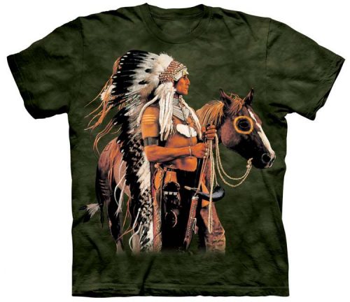 Painted Native American Indian Shirt