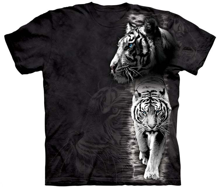 White Tiger Stripe Shirt