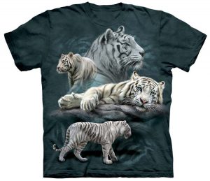 World's Largest Tiger White Tiger Collage Shirt