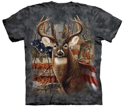 Patriotic Buck Deer Shirt