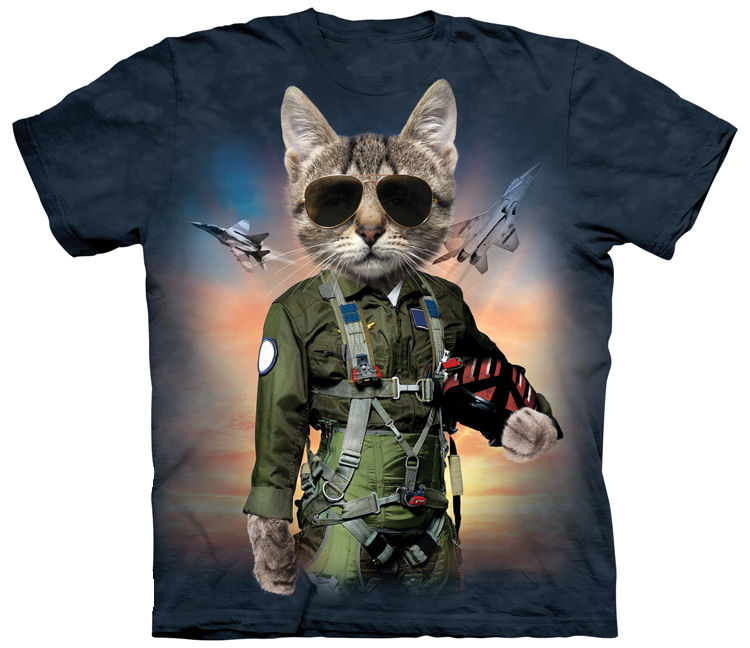 Top Gun Cat Shirt