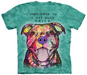 Pit Bull Smile Dog Shirt