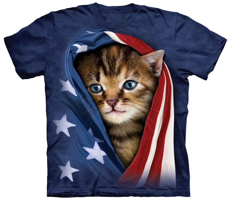 Patriotic Kitten Shirt