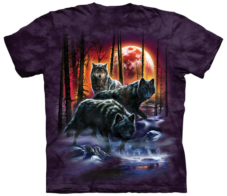 Fire and Ice Wolves Shirt