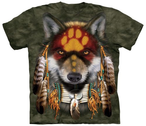 Native Wolf Spirit Shirt