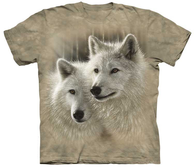 Sunlit Soulmates Wolf Shirt