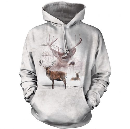 Wintertime Deer hoodie