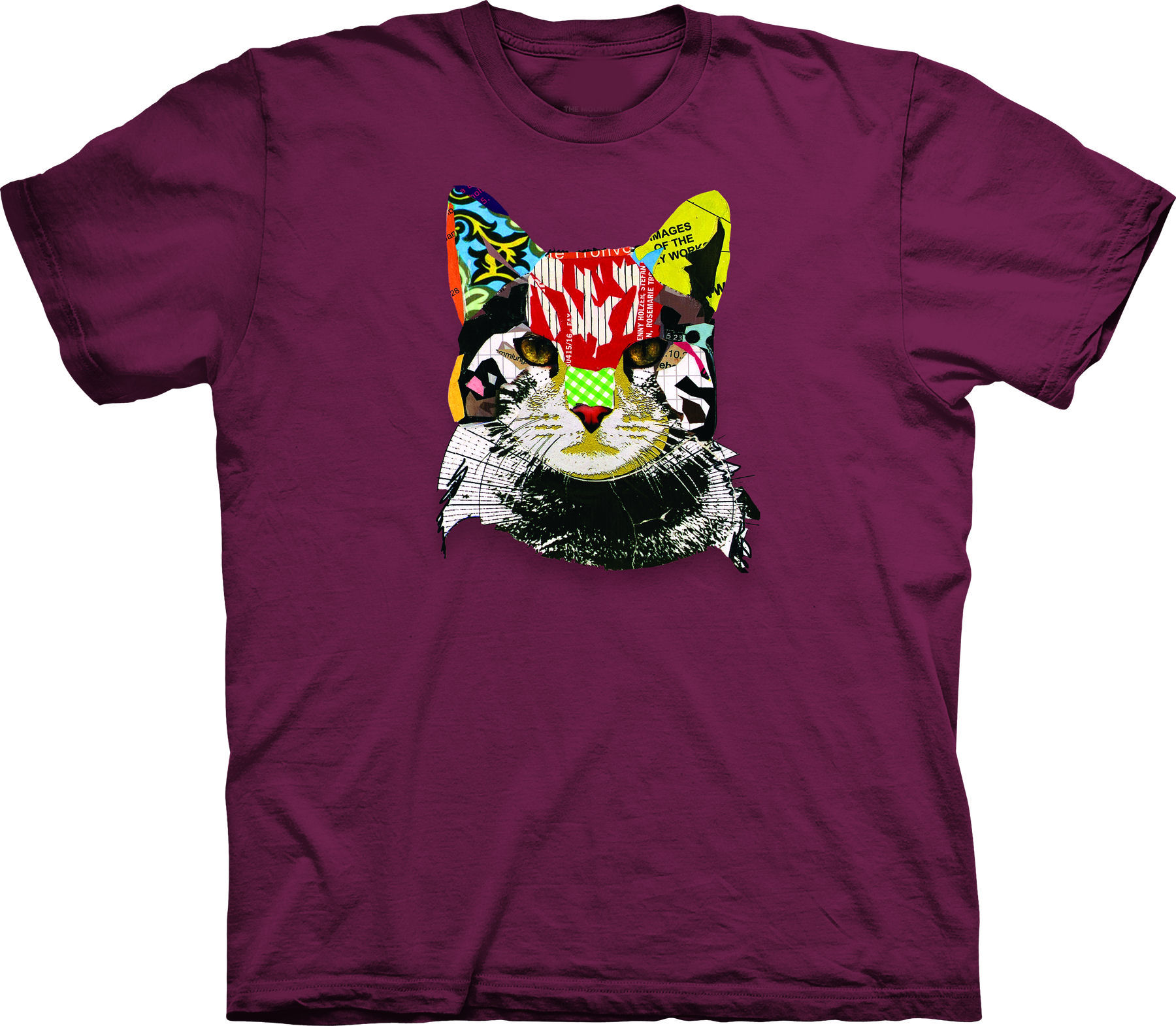 Fine Art Feline Shirt Hand Dyed Environmentally Friendly Order Now