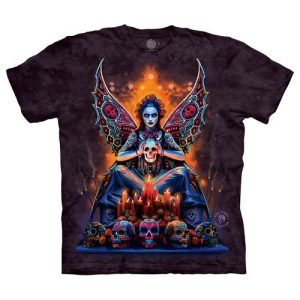 SKULL FAIRY PURPLE SHIRT
