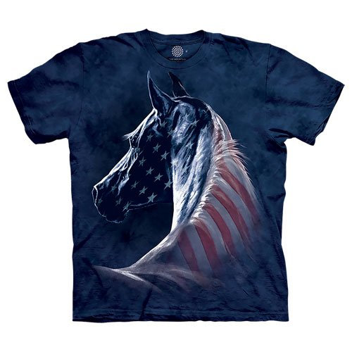PATRIOTIC HORSE HEAD SHIRT