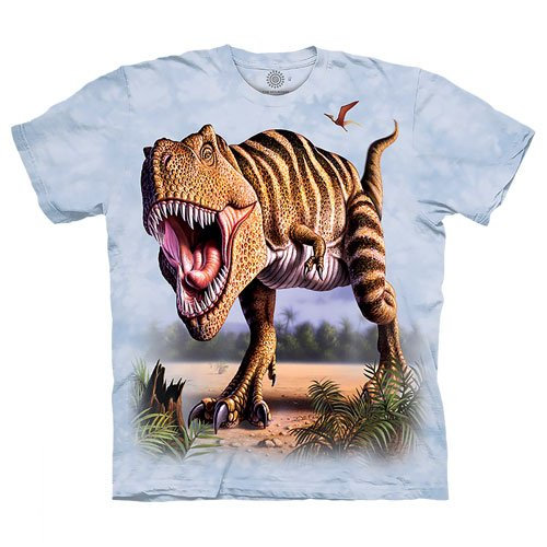 STRIPED T-REX SHIRT