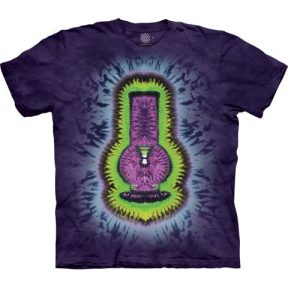 Purple Bong Tie Dye Shirt