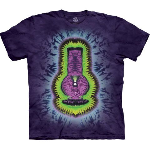 Purple Bong Tie Dye Shirt