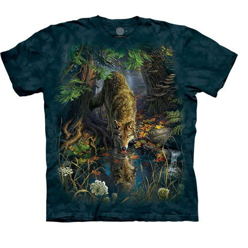 ENCHANTED WOLF POOL SHIRT