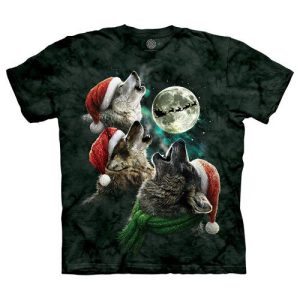THREE WOLF MOON CHRISTMAS SHIRT