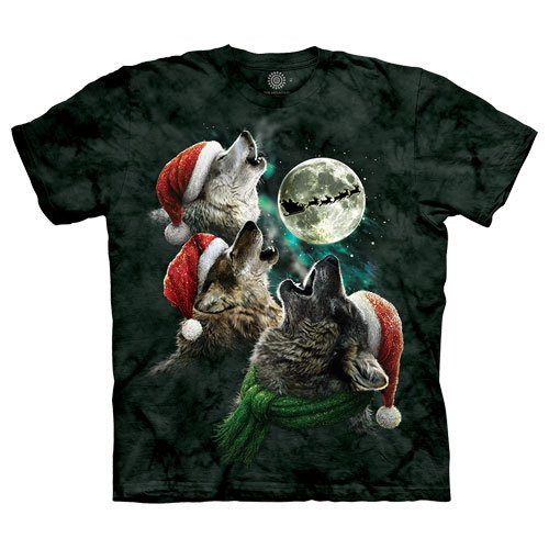 THREE WOLF MOON CHRISTMAS SHIRT